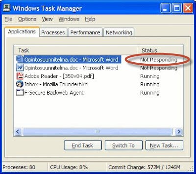 How to Close Non Responding Program Easily 2