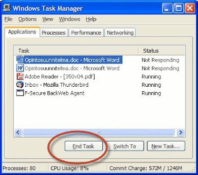 How to Close Non Responding Program Easily-3