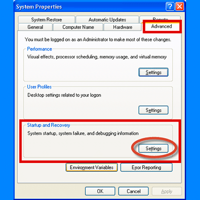Remove Boot Selection Page From XP 5