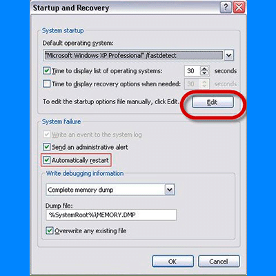 Remove Boot Selection Page From XP 7