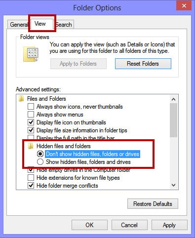 Show Hidden Files Or Folders In Windows 8-6