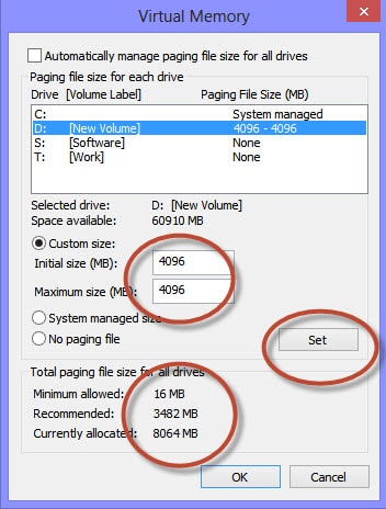 Use your hard drive as ram 10