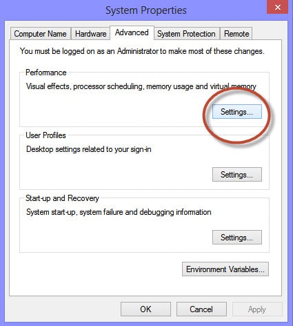 Use your hard drive as ram 5