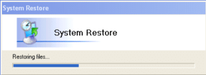 Windows XP System Restore 7