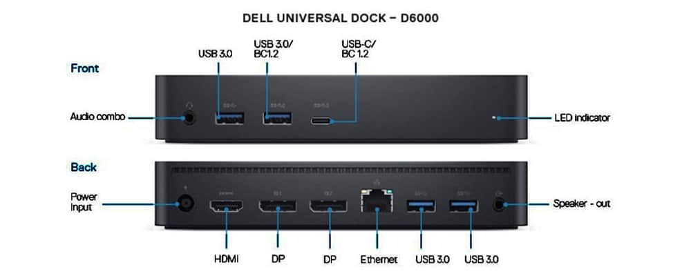 Dell-Displayport-Docking-Station-Universal-6000S-2